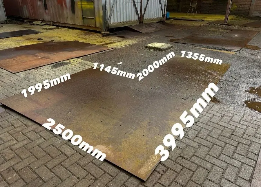 Chapa 3/8" - SAC350 - 3995 x 2500 x 1995 x 1145 x 2000 x 1355