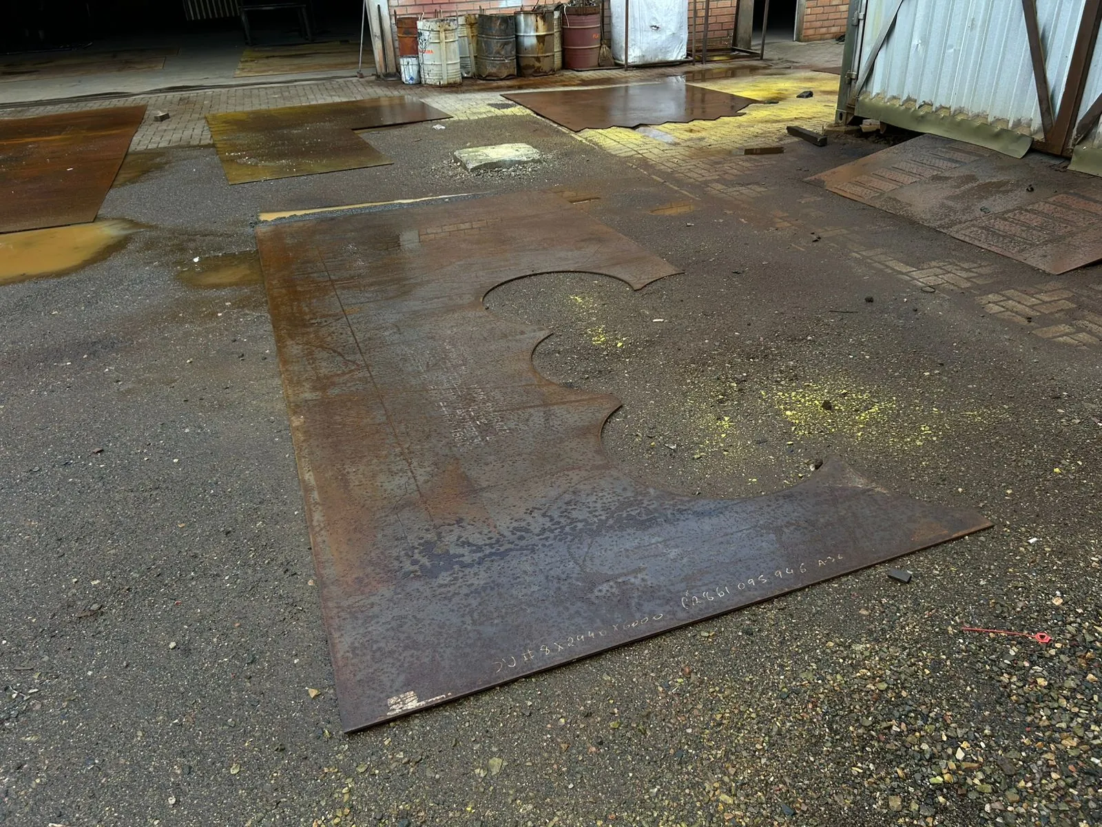Chapa 5/16" - A36 - 2090 x 4490 x 1760 x 985