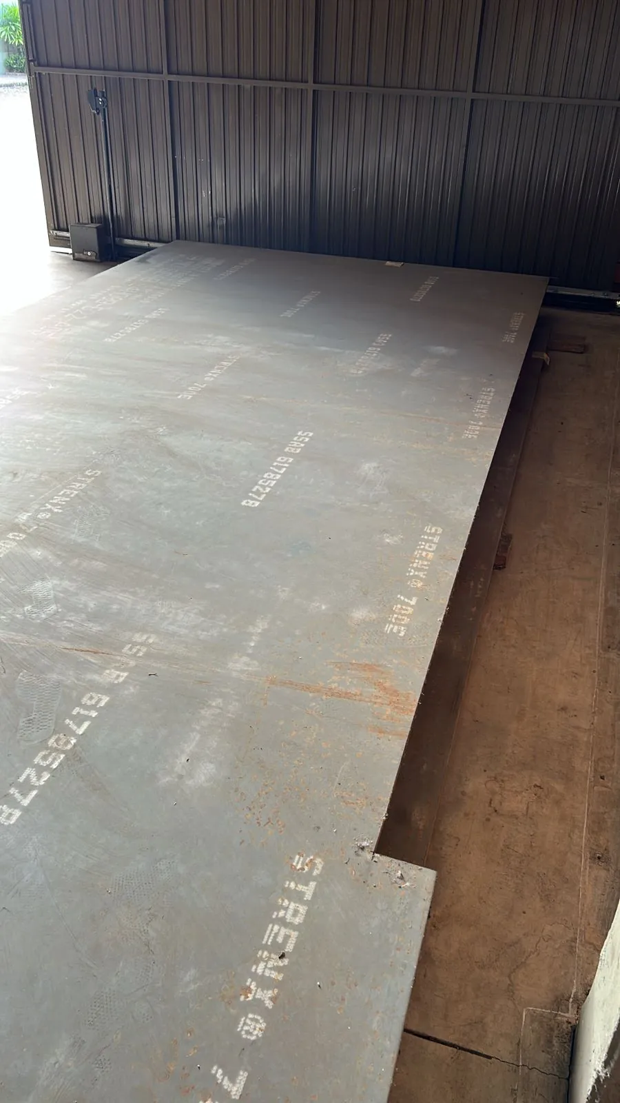 Chapa 5/8" - STRENX 700 - 6000 x 2500 x 1500 x 120 x 4500 x 2380