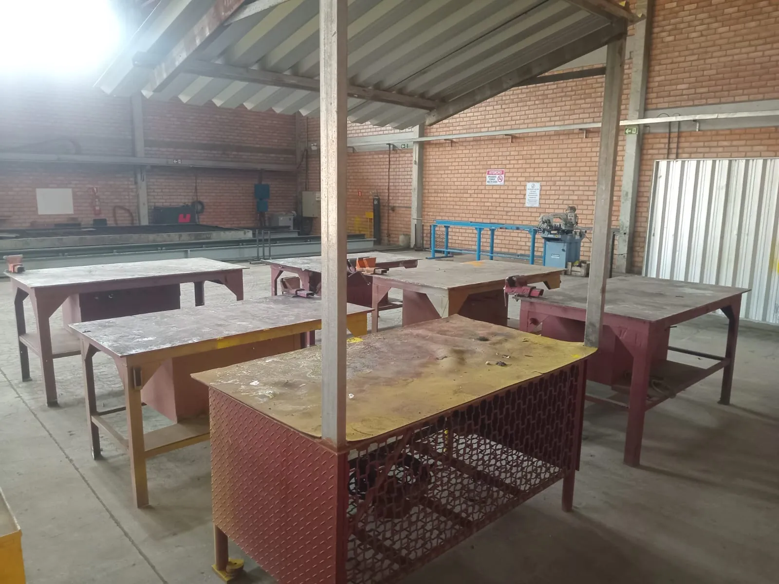 Bancada De Trabalho Industrial - Aprox. 2700kg