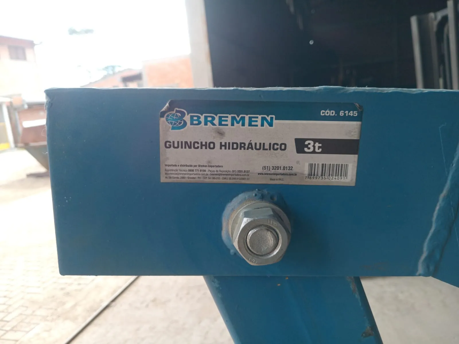 Guincho Hidráulico 3 Toneladas BREMEN
