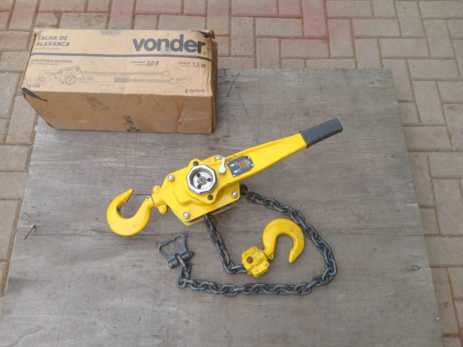 Talha Manual Alavanca TA 153 3000kg VONDER